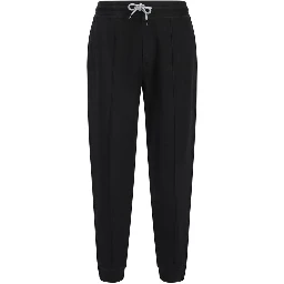 Black Cotton Joggers (Workout Pants)