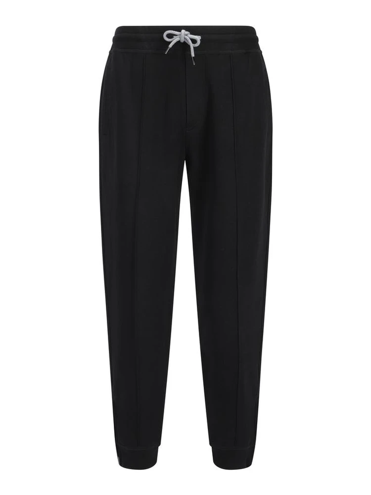 Black Cotton Joggers (Workout Pants)