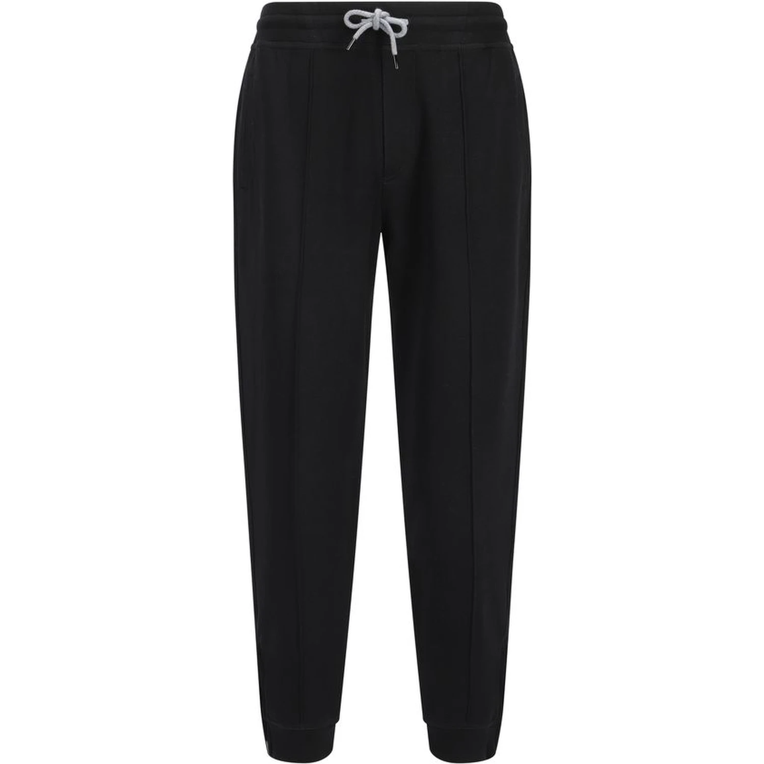Black Cotton Joggers (Workout Pants)