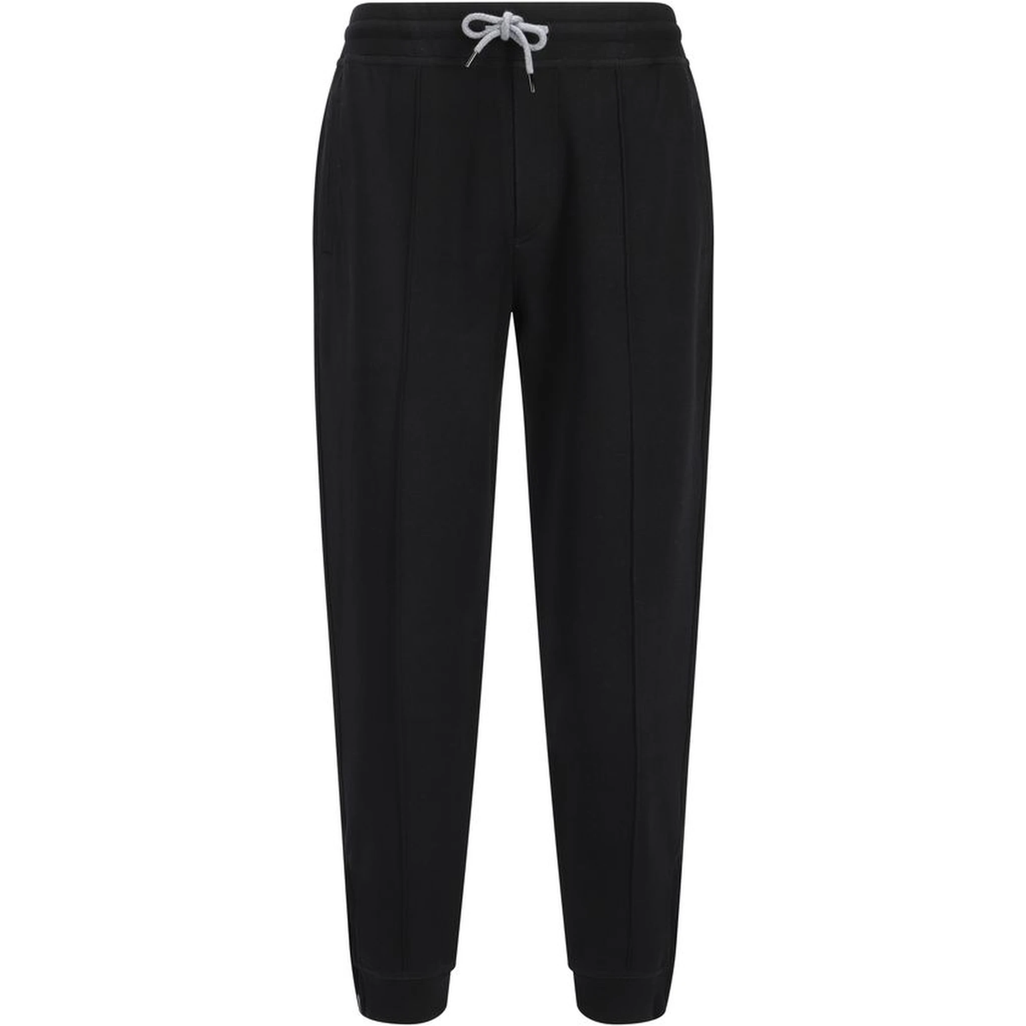 Black Cotton Joggers (Workout Pants)