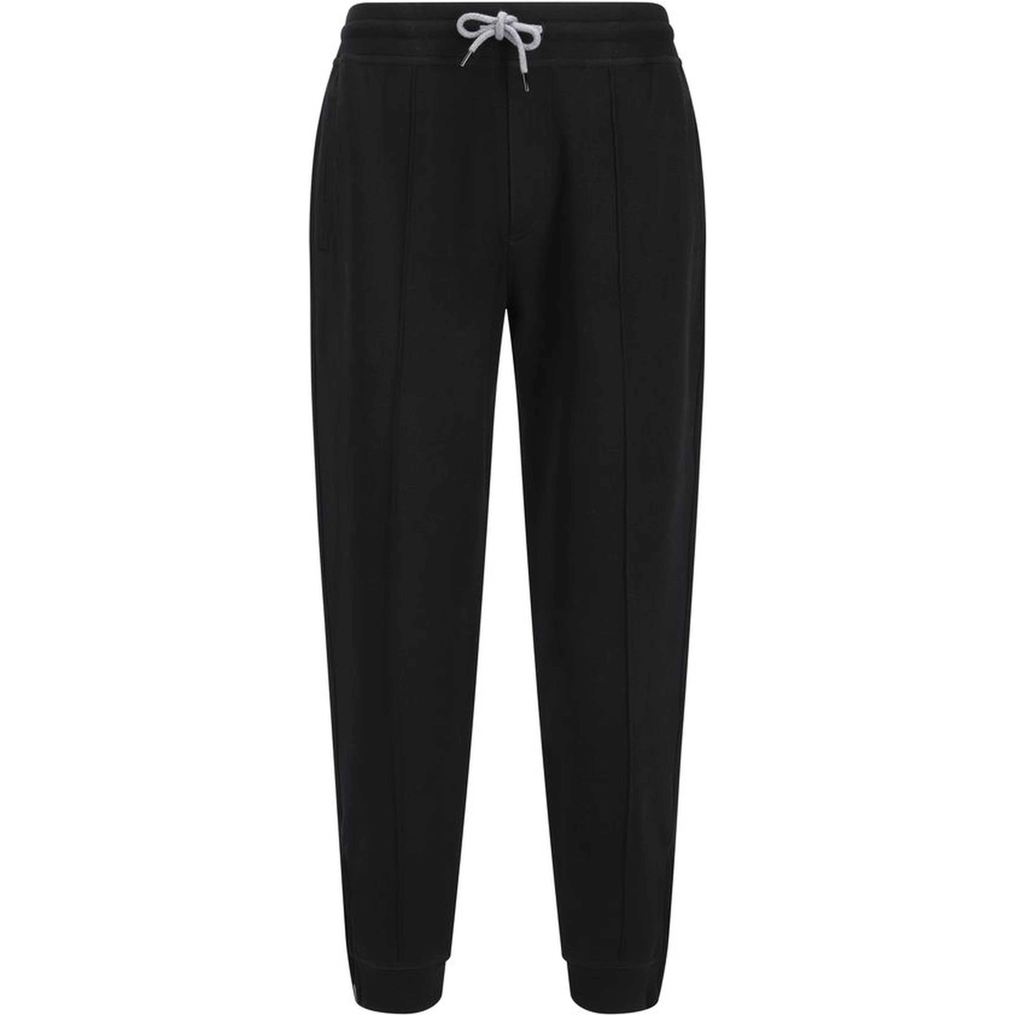 Black Cotton Joggers (Workout Pants)