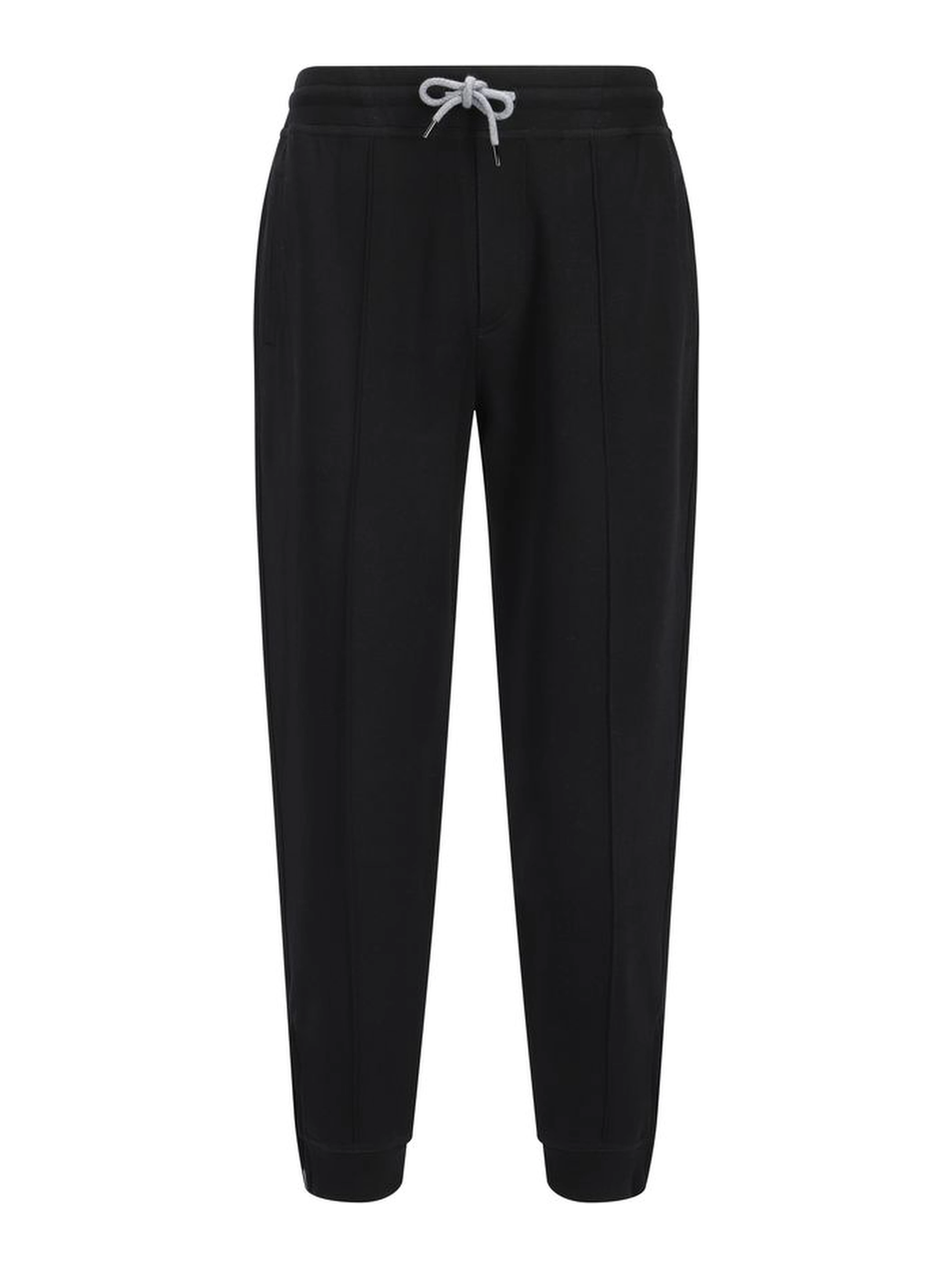 Black Cotton Joggers (Workout Pants)