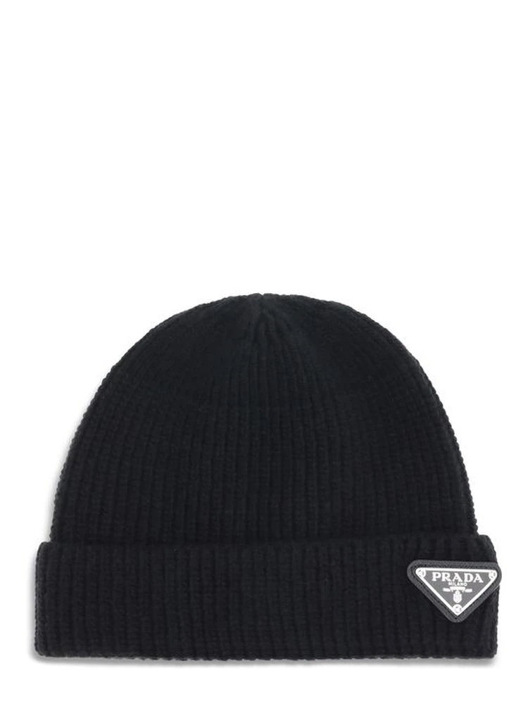Black Wool Oves Aries Beanie