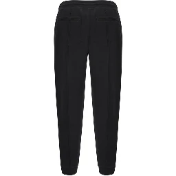 Black Cotton Joggers (Workout Pants)
