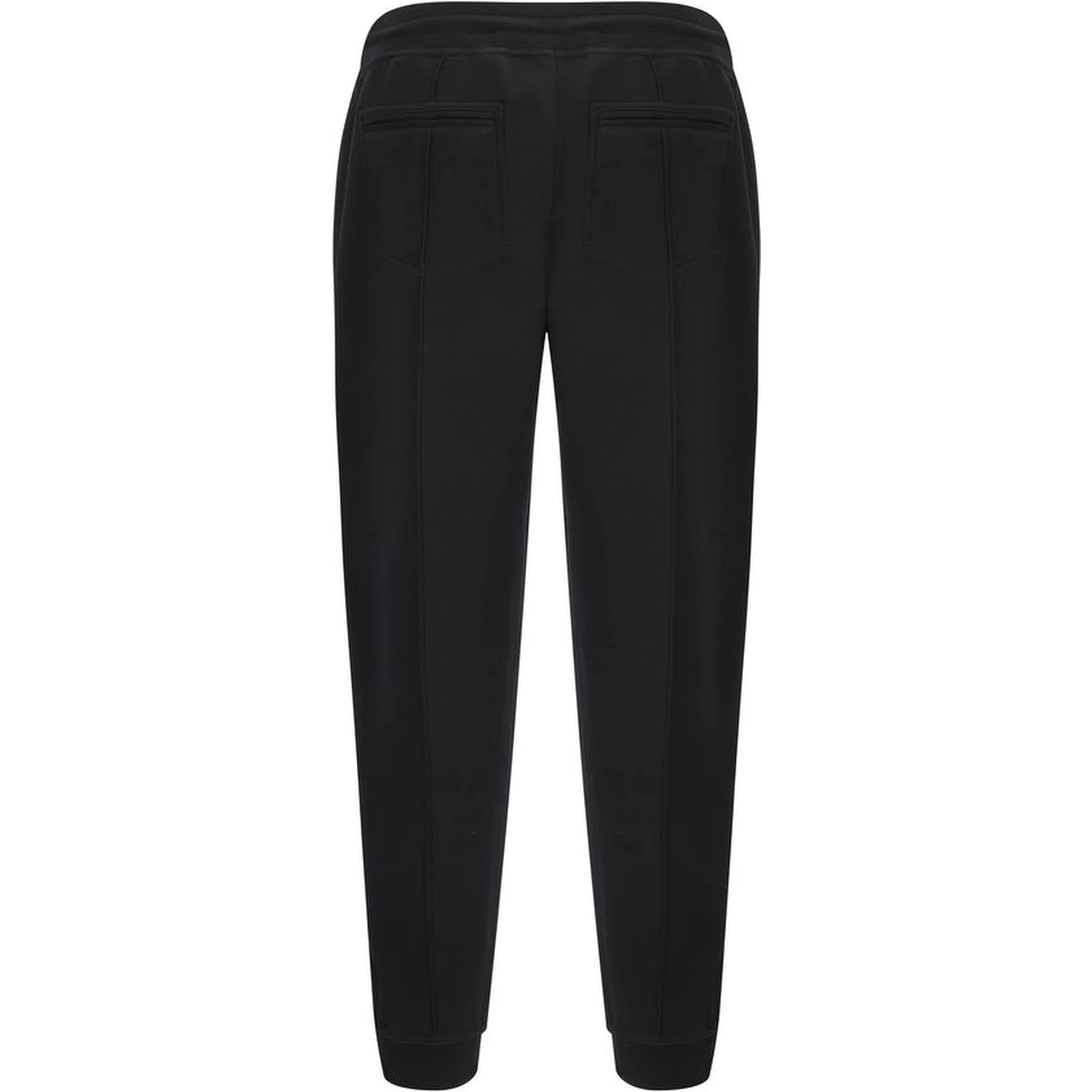 Black Cotton Joggers (Workout Pants)