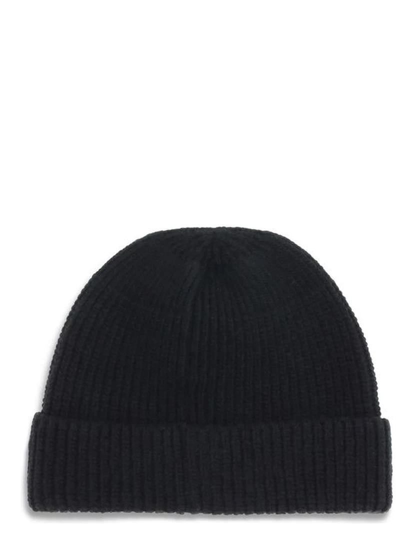 Black Wool Oves Aries Beanie