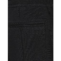 Black Cotton Joggers (Workout Pants)