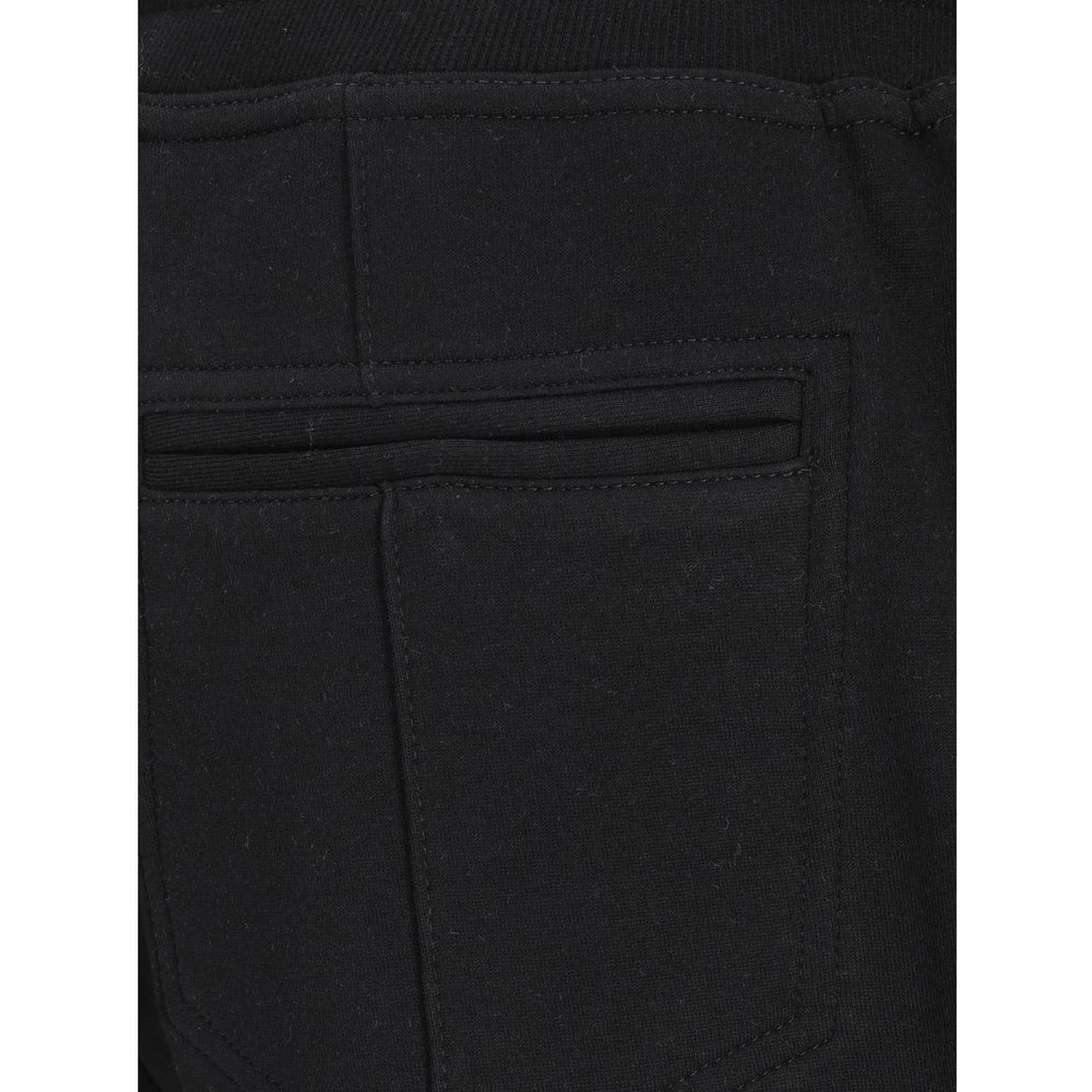 Black Cotton Joggers (Workout Pants)