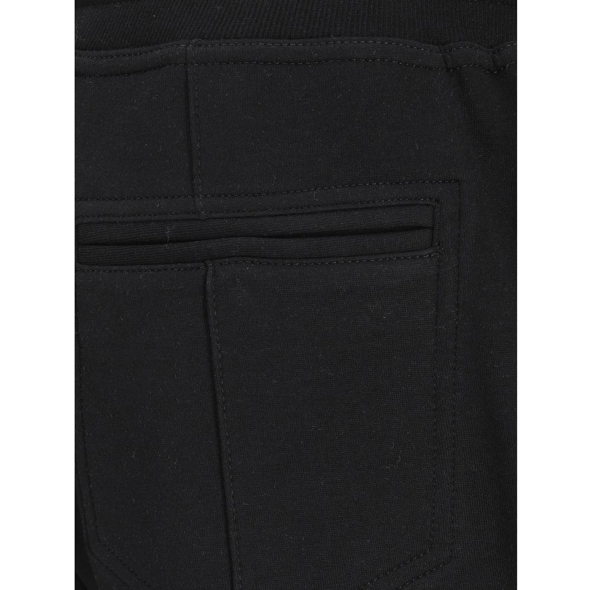 Black Cotton Joggers (Workout Pants)