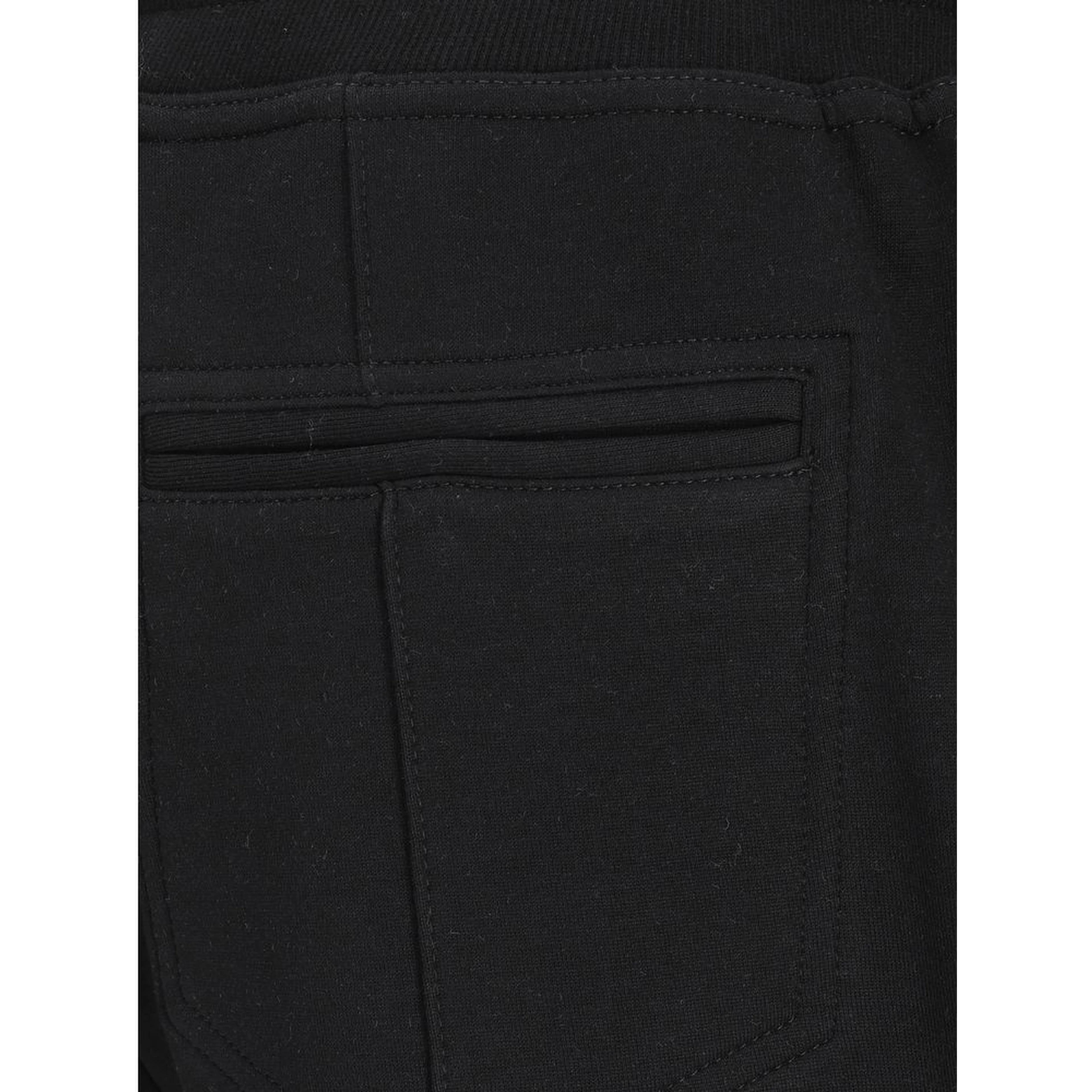 Black Cotton Joggers (Workout Pants)
