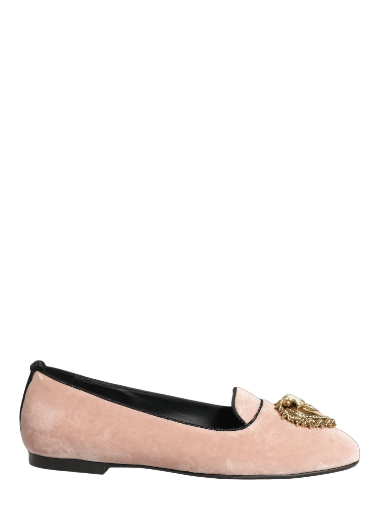 Pink Velvet Devotion Loafers Flats Shoes alternative