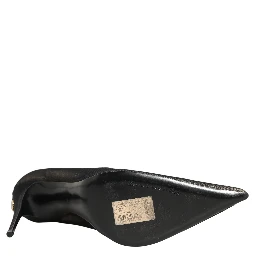 Black Mesh Stiletto High Heels Pumps Shoes