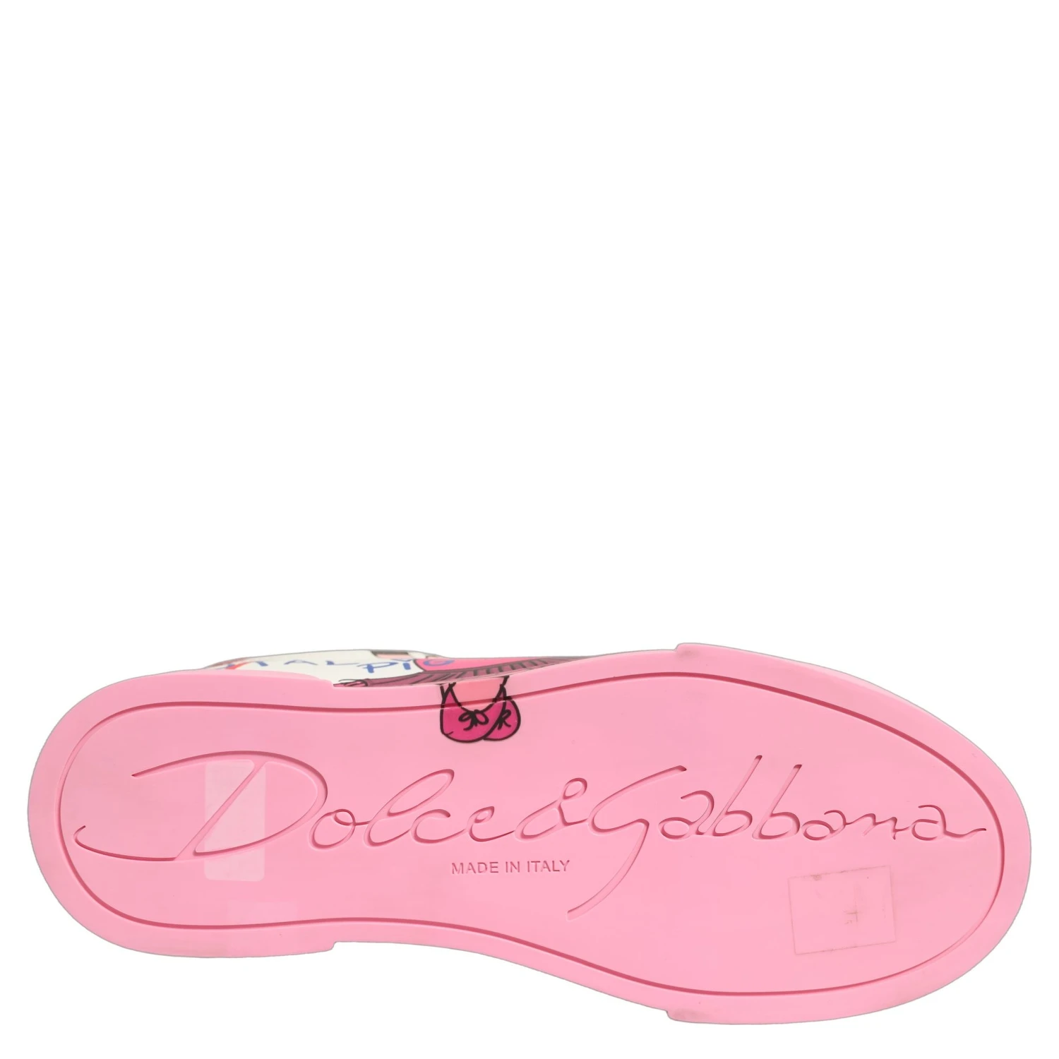 White Pink Portofino Royal Pig Sneakers Shoes