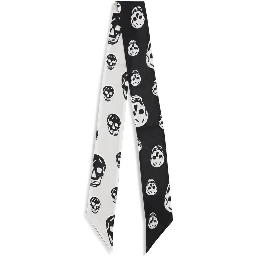 Black Silk Scarf