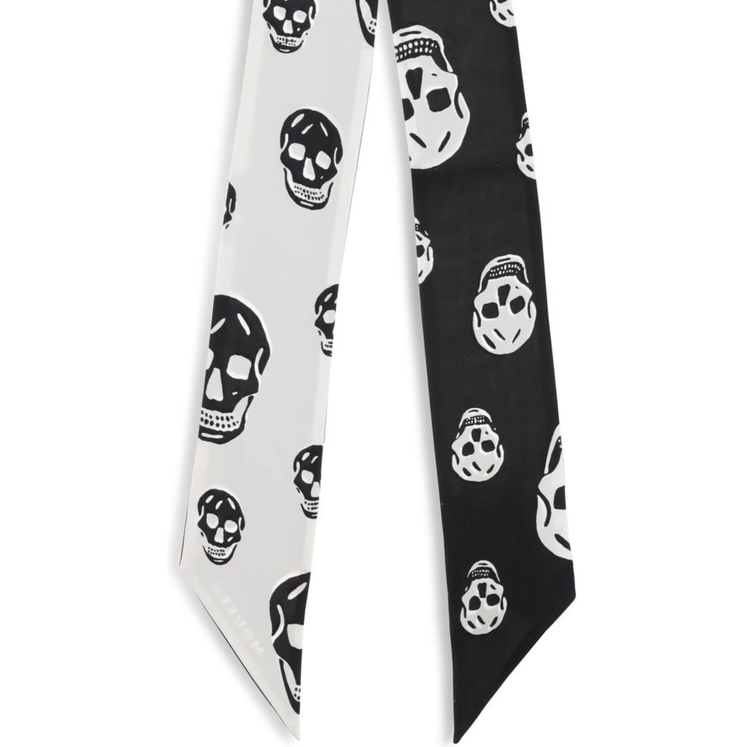 Black Silk Scarf