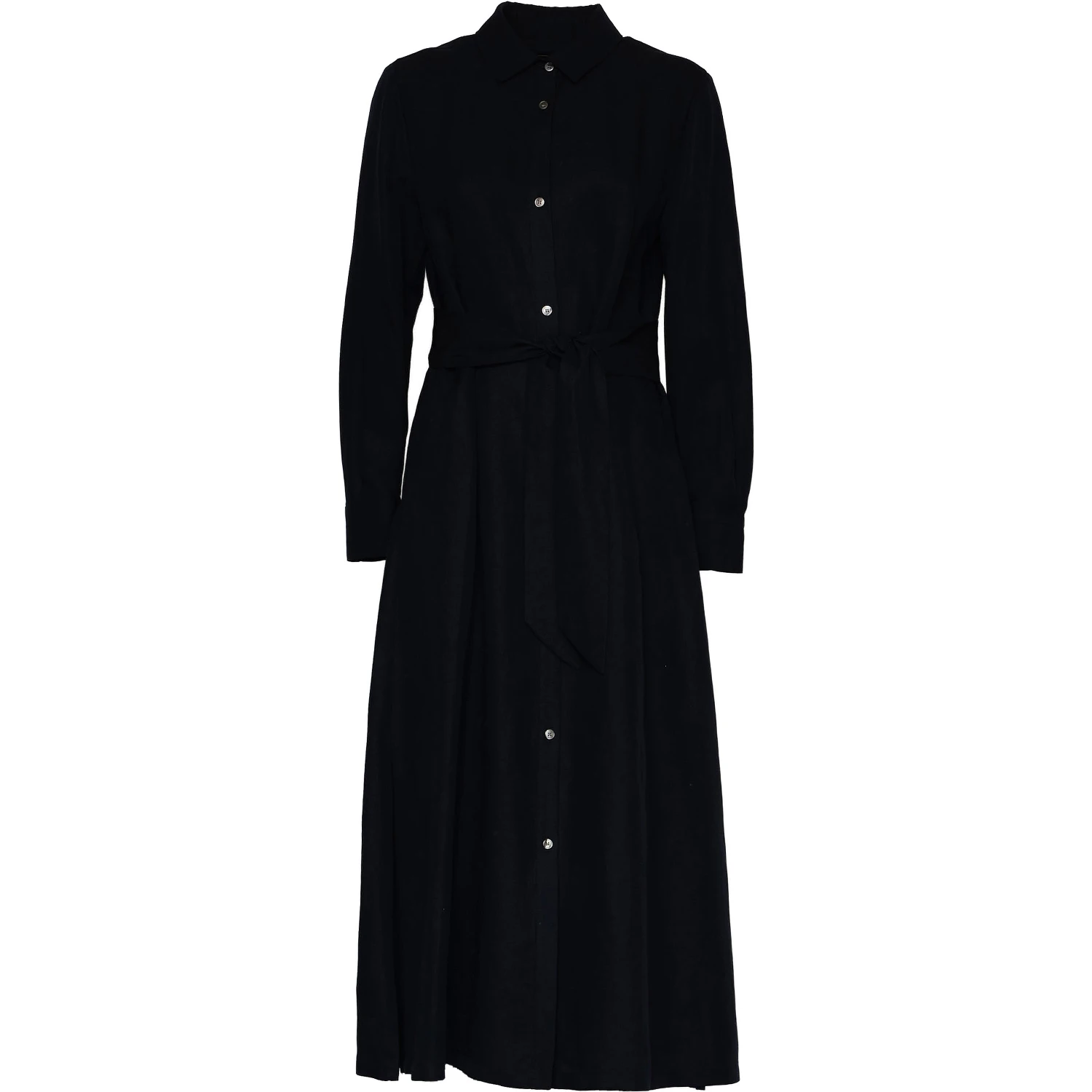 Vscose Linen Chemisier Dress