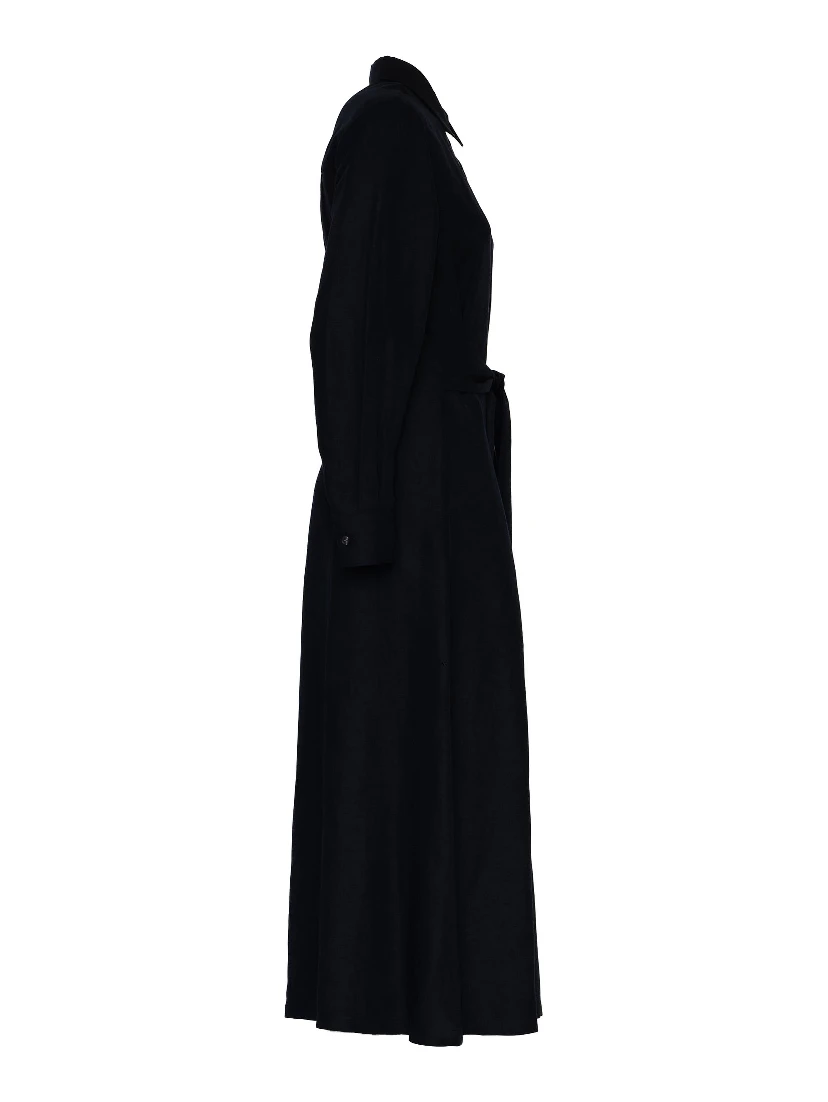 Vscose Linen Chemisier Dress