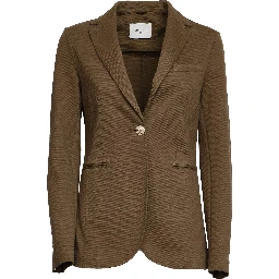 Blazer Monopetto Garment Dyed