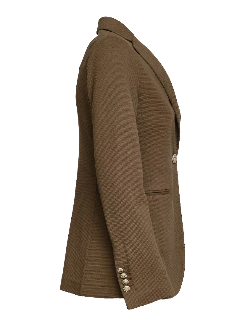 Blazer Monopetto Garment Dyed