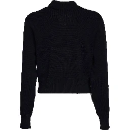 Giacca Lavorata A Maglia Stile Tennis Con Zip