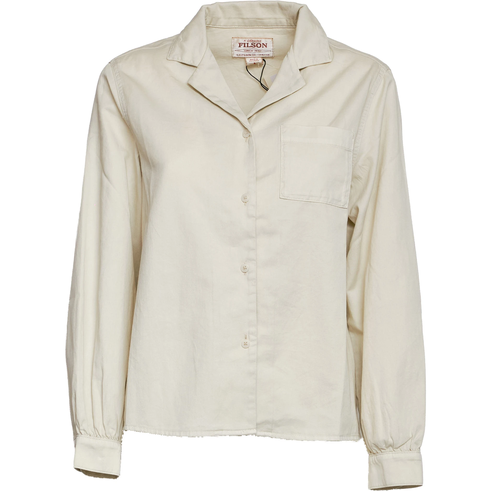 W'S Twill Camp Shirt Cotton Twill Printed