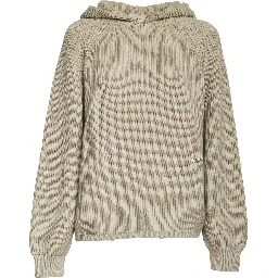 Felpa Con Cappuccio Cotton Jute