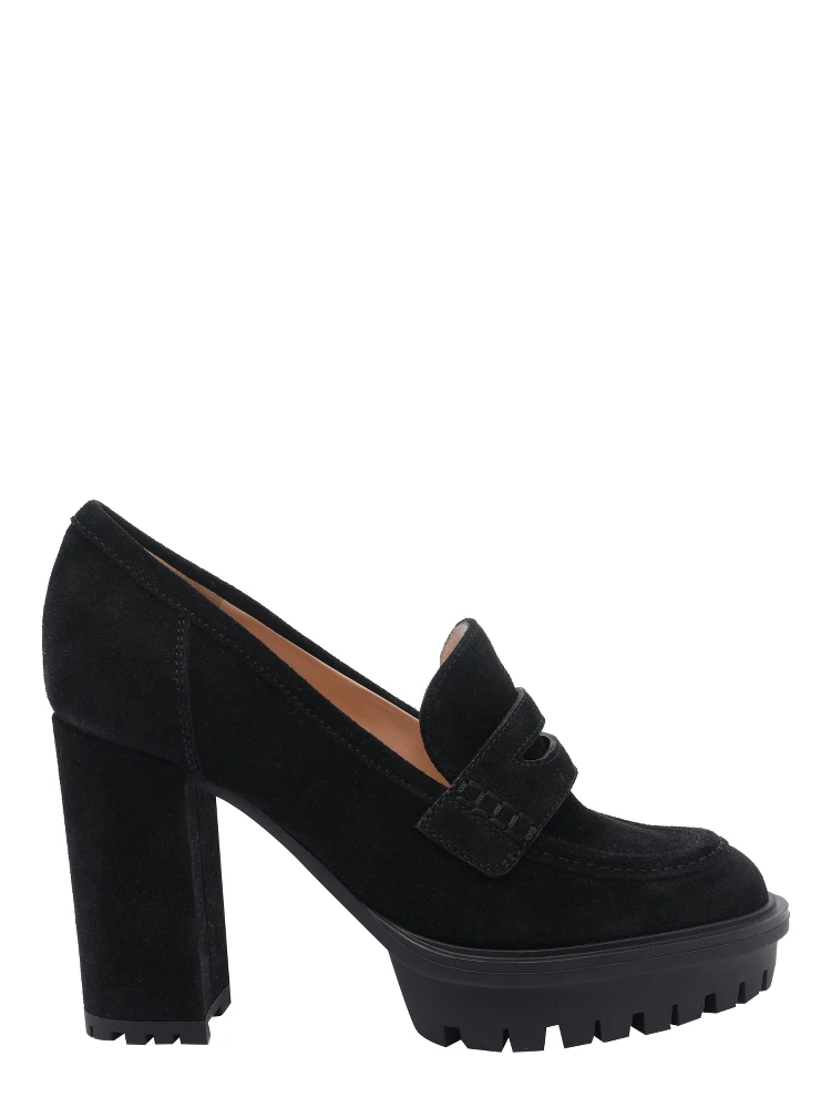 Gianvito Rossi With Heel Black