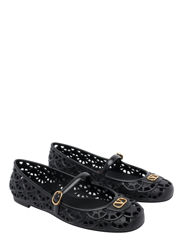 Valentino Garavani Flat shoes Black alternative