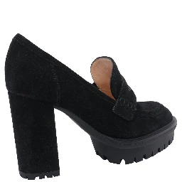 Gianvito Rossi With Heel Black