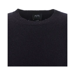 A.P.C. Sweaters Blue