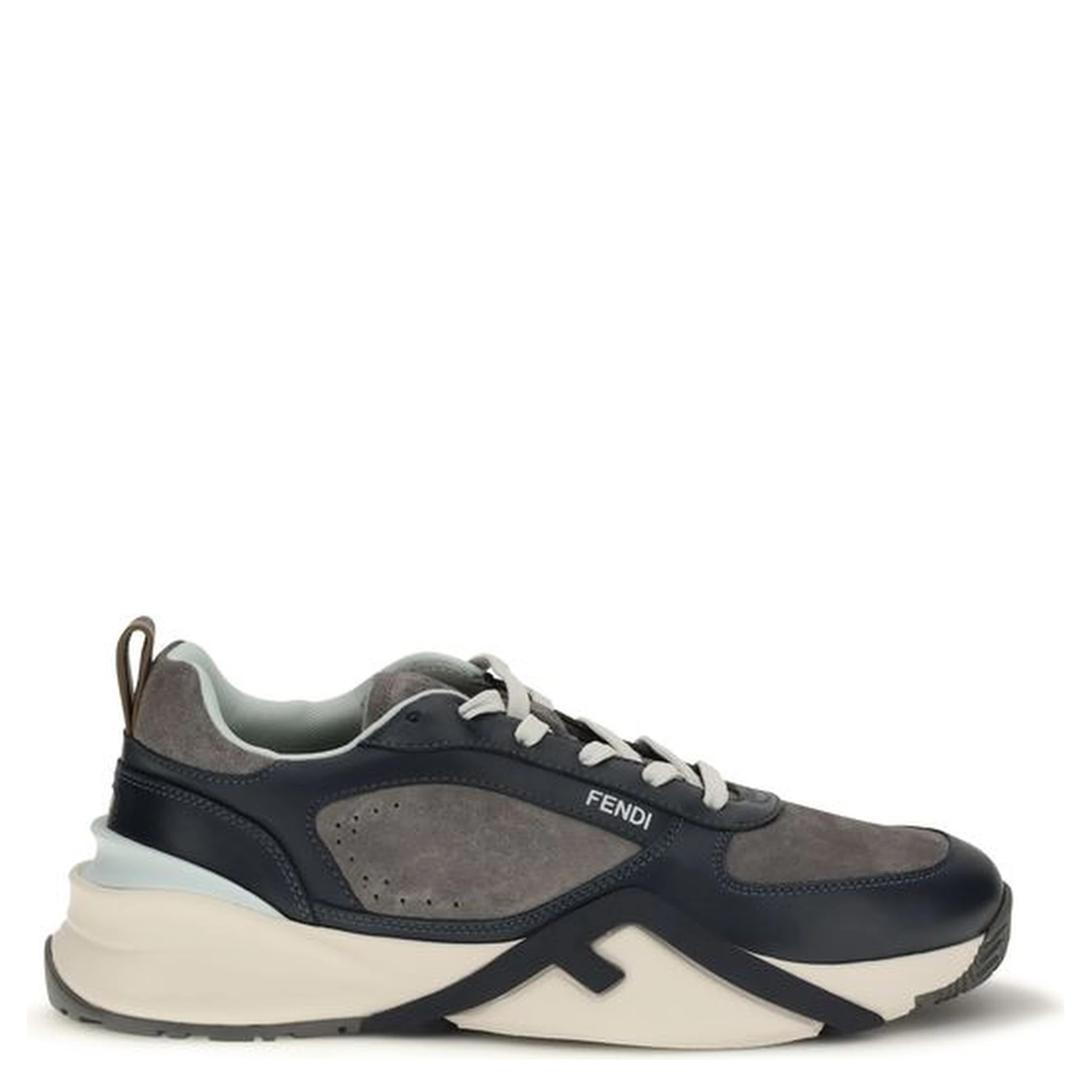 Multicolor Calf Leather Bos Taurus Athletic Sneakers