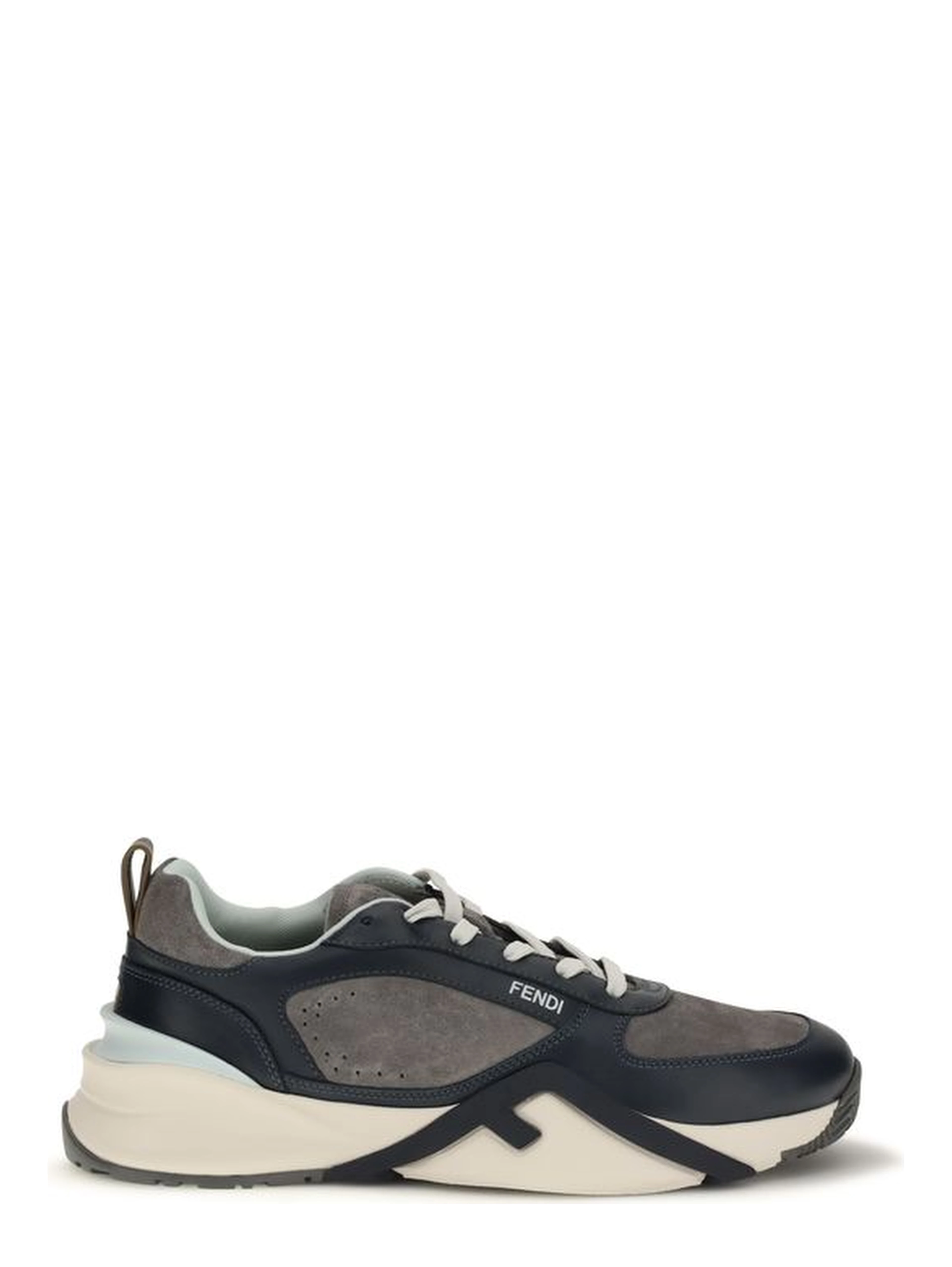 Multicolor Calf Leather Bos Taurus Athletic Sneakers