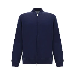 Blue Cotton Sweatshirt