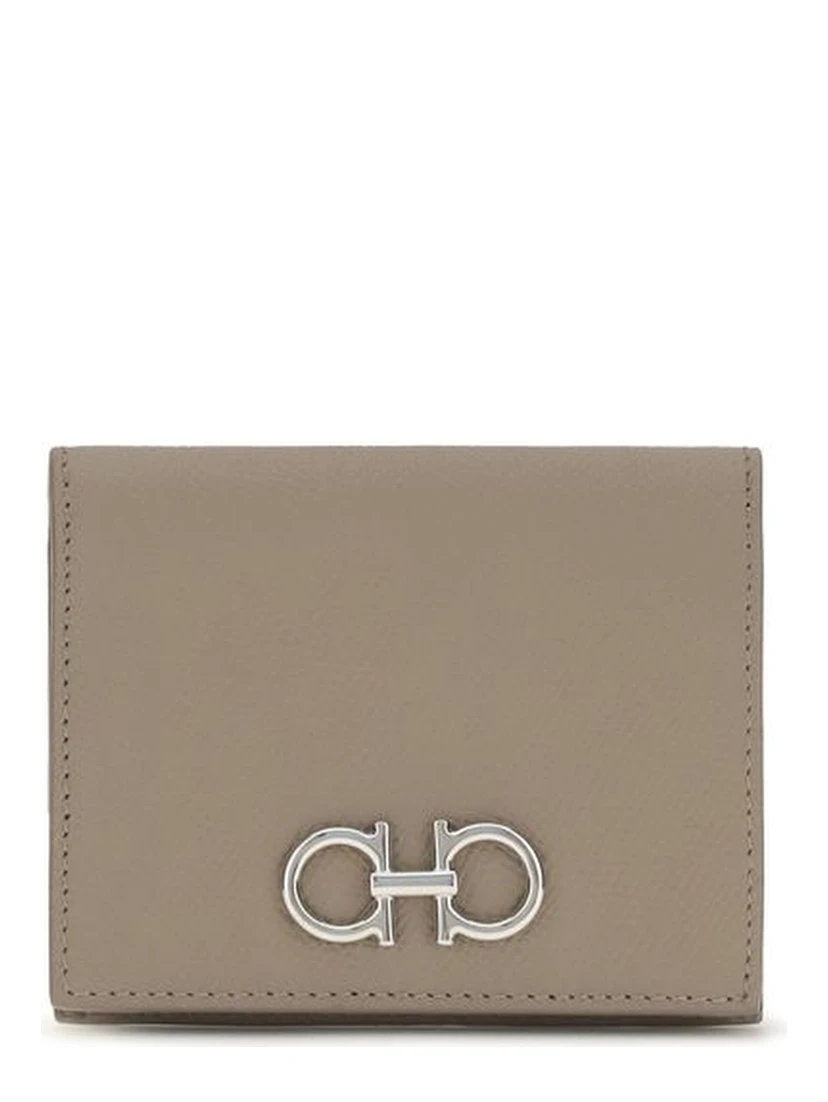 Beige Calf Leather Bos Taurus Shoulder Bag