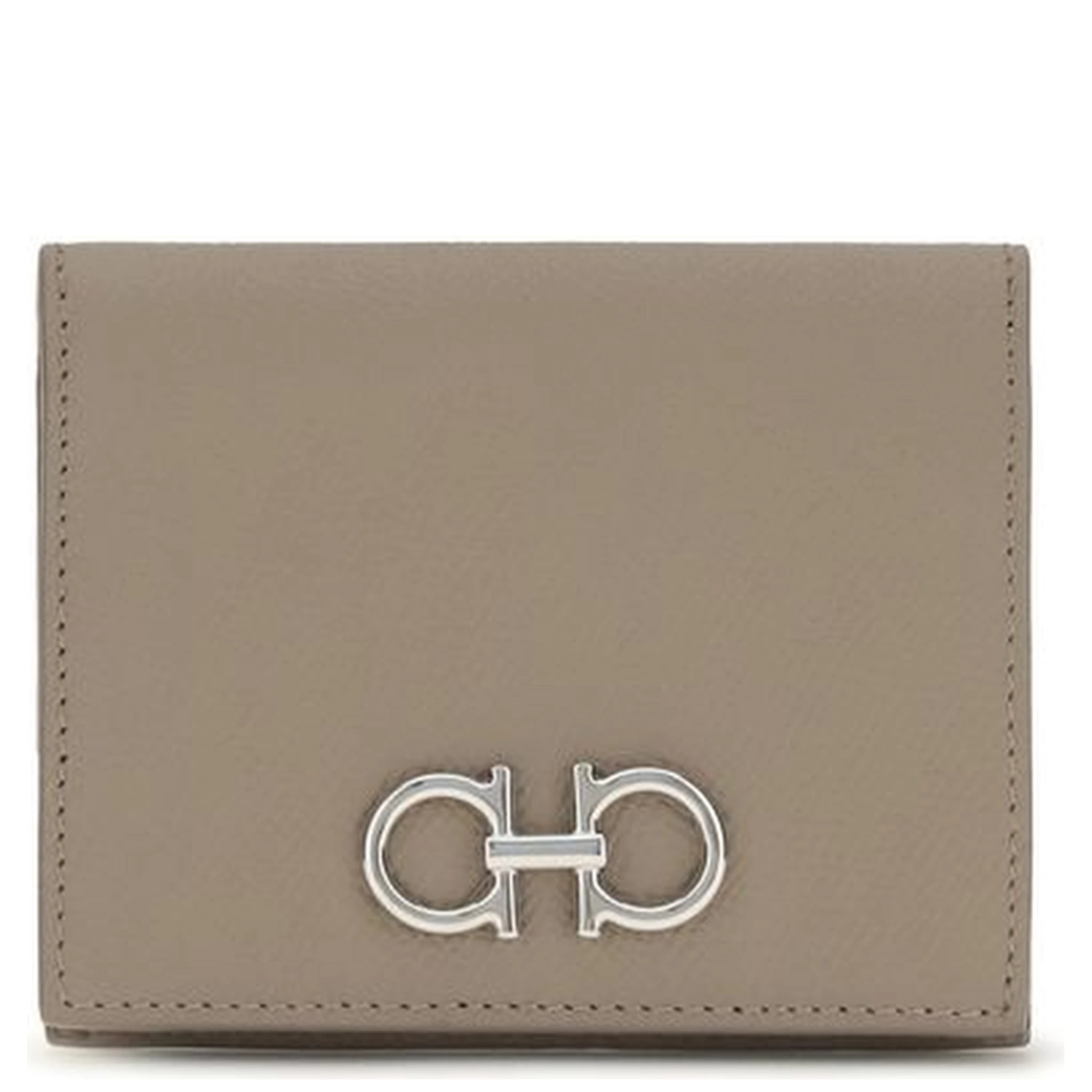 Beige Calf Leather Bos Taurus Shoulder Bag