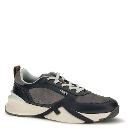 Multicolor Calf Leather Bos Taurus Athletic Sneakers