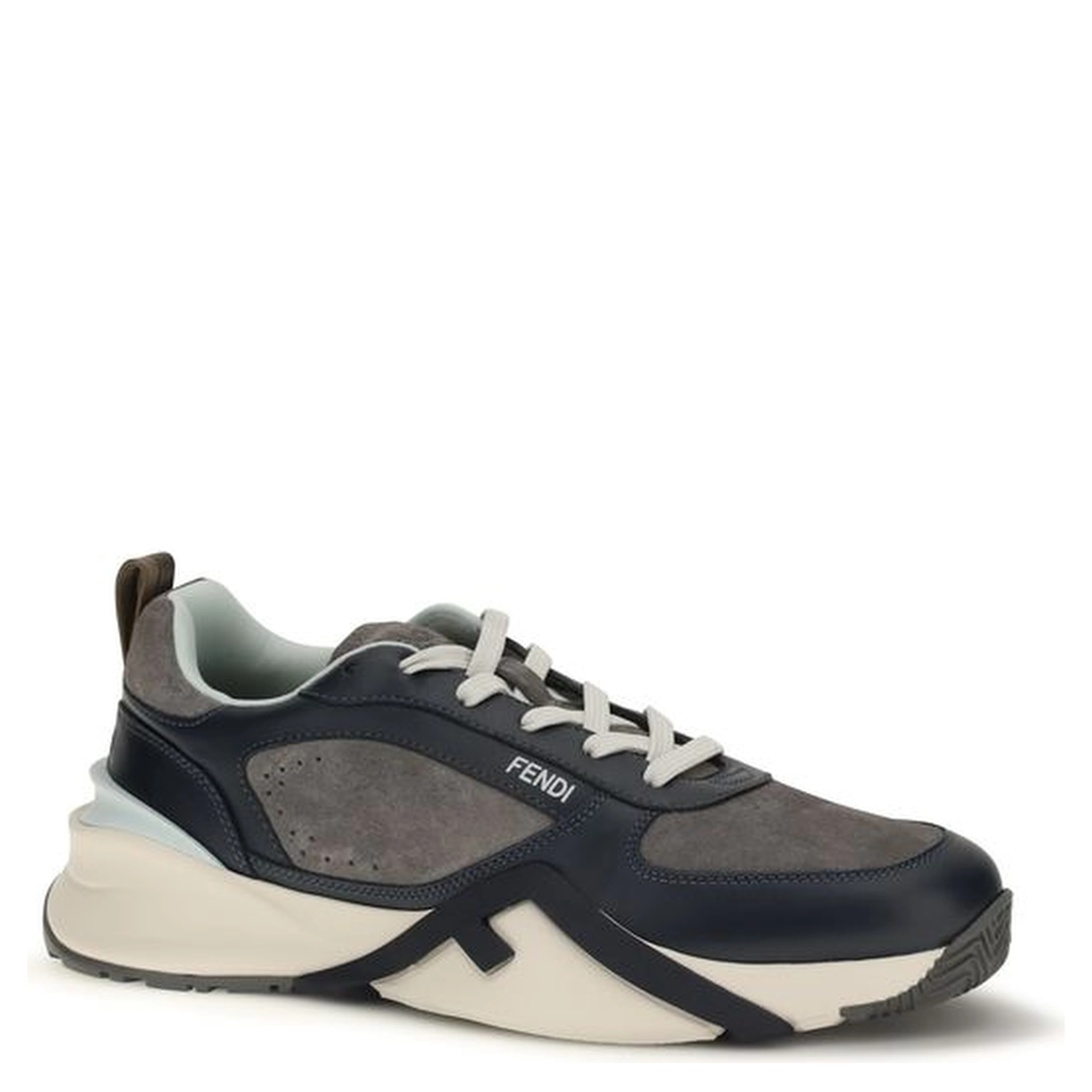 Multicolor Calf Leather Bos Taurus Athletic Sneakers