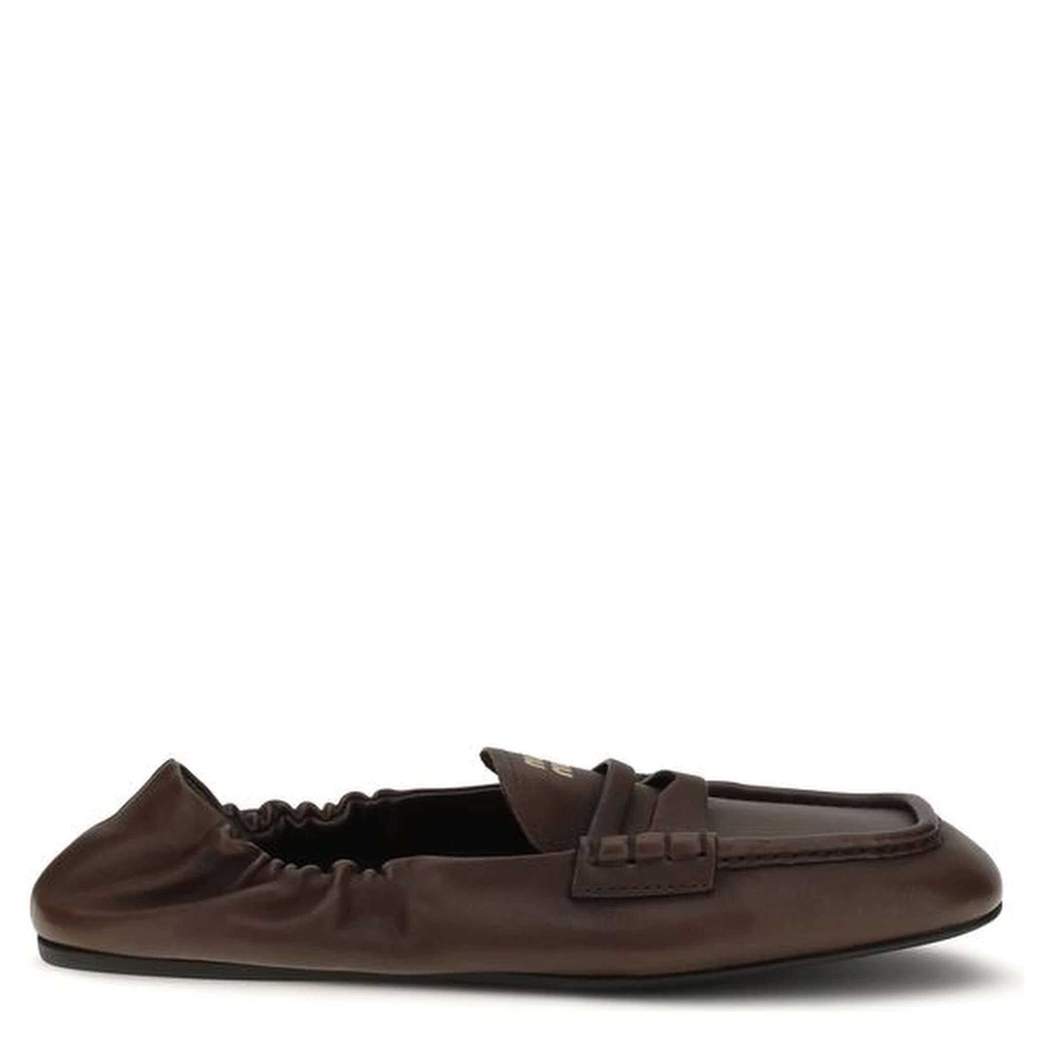 Brown Lamb Ovis Aries Aries Slip-On Loafers