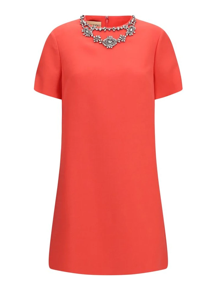 Multicolor Wool Oves Aries Casual Dress