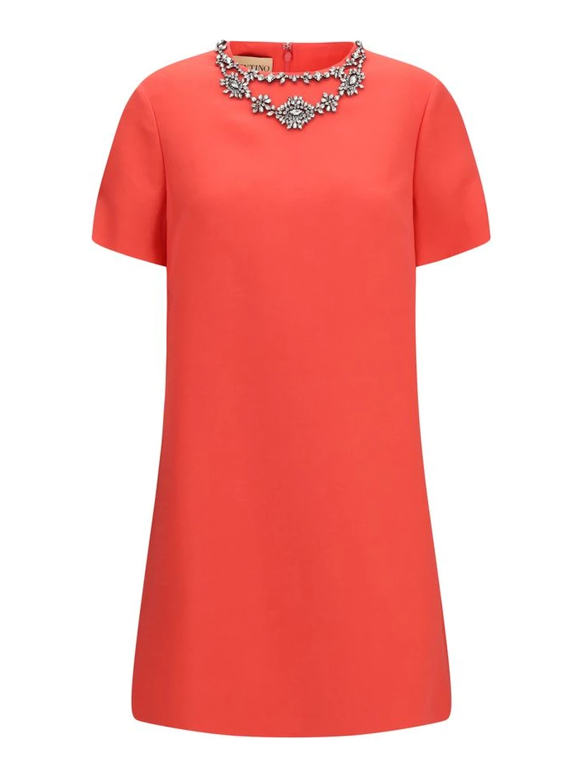 Multicolor Wool Oves Aries Casual Dress