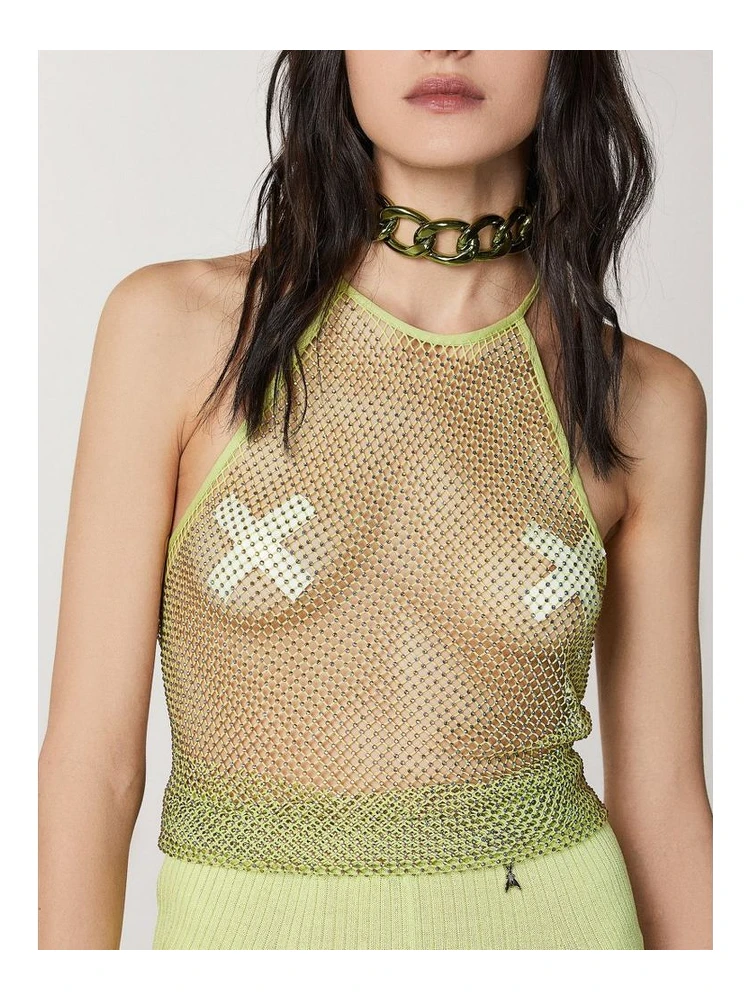 Yellow Polyester Tank Tops alternative