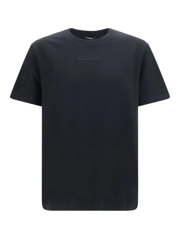 Black Cotton T-Shirt