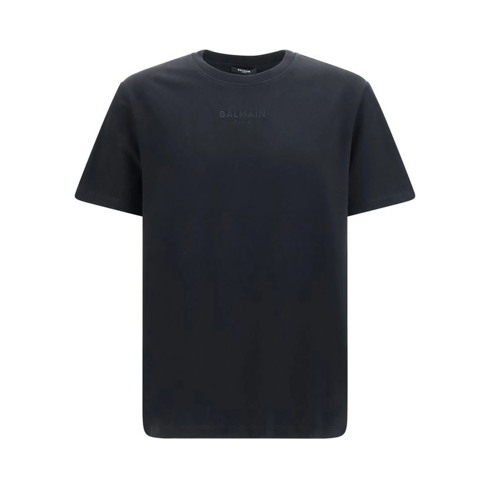 Black Cotton T-Shirt