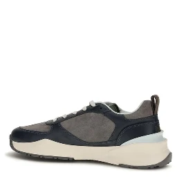 Multicolor Calf Leather Bos Taurus Athletic Sneakers