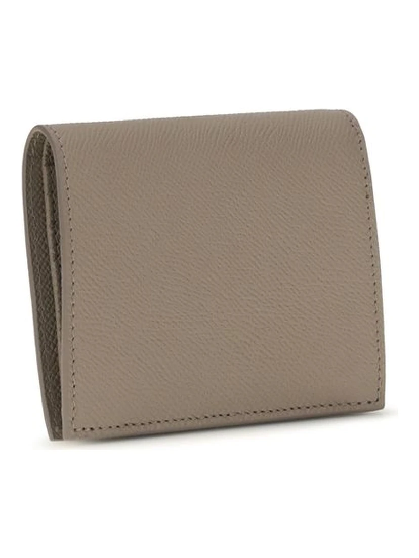 Beige Calf Leather Bos Taurus Shoulder Bag