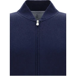 Blue Cotton Sweatshirt