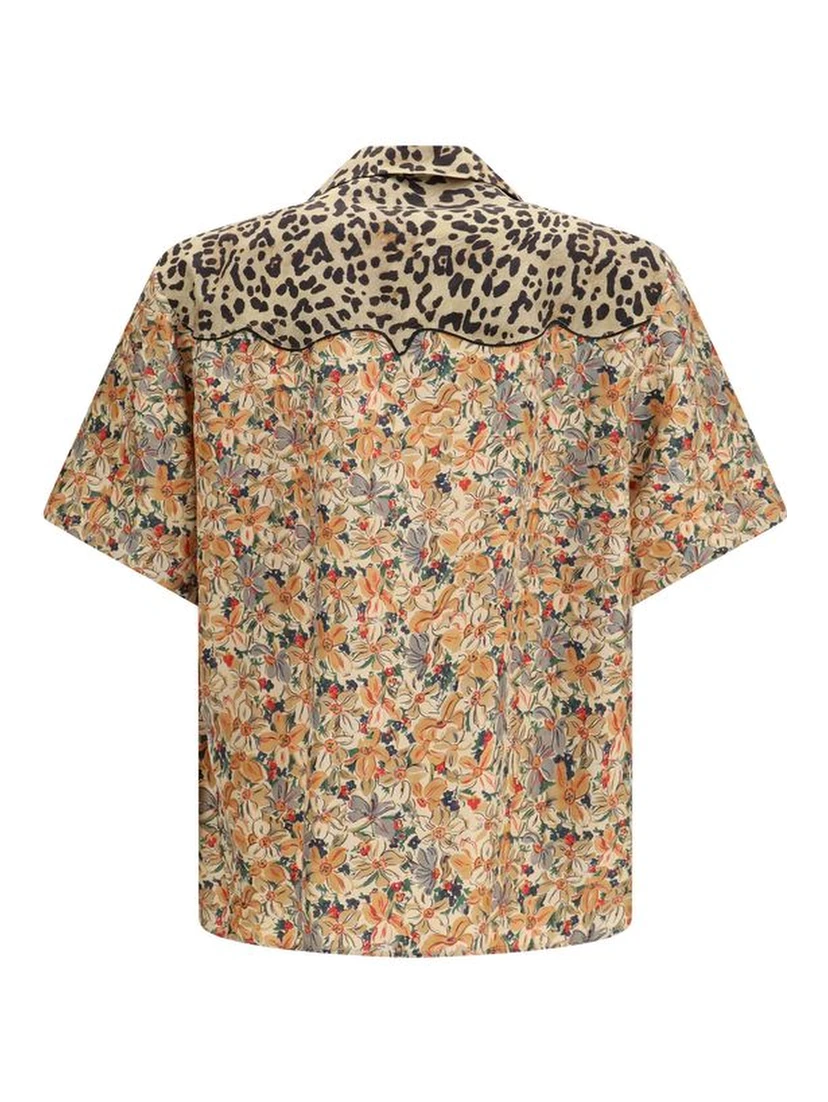 Multicolor Silk Pattern Shirt