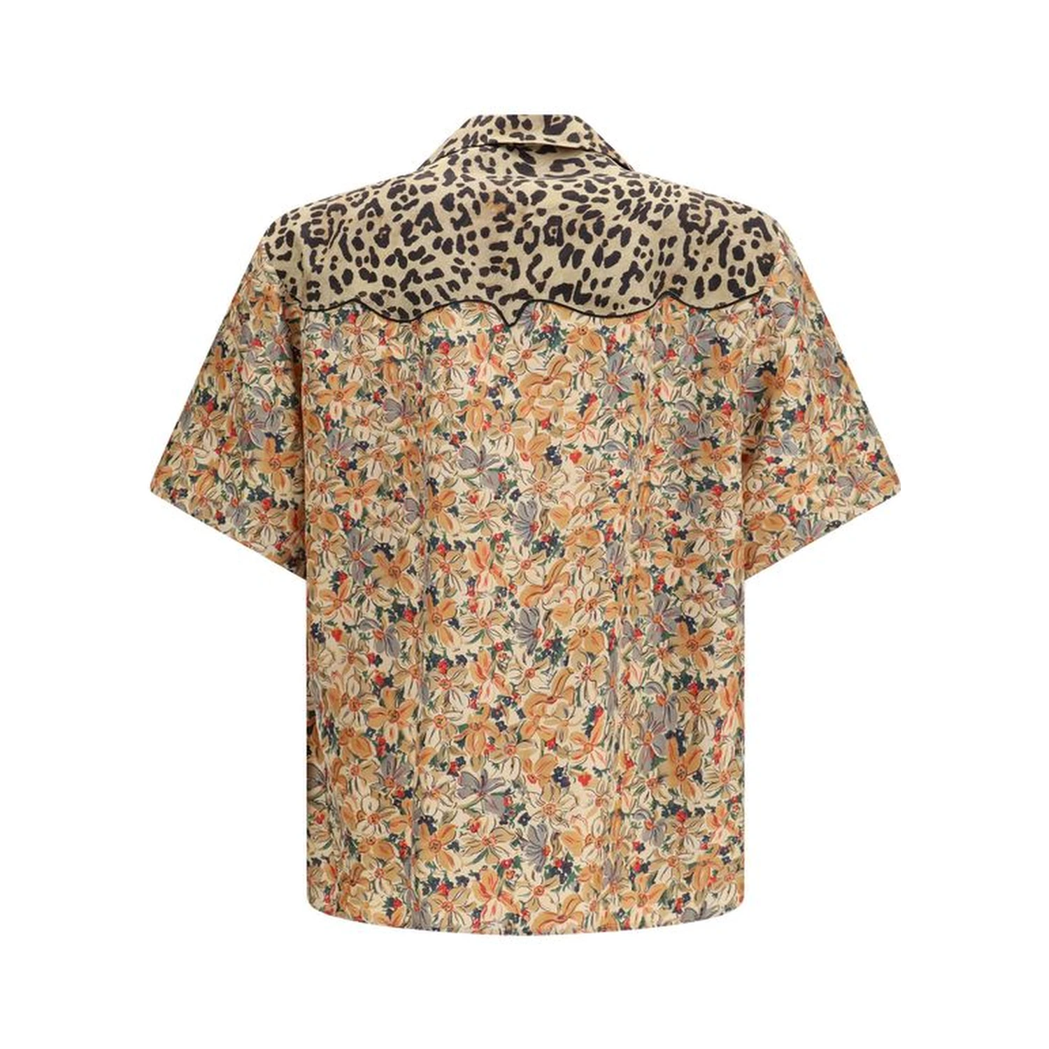 Multicolor Silk Pattern Shirt
