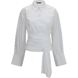 White Cotton Dress Shirt