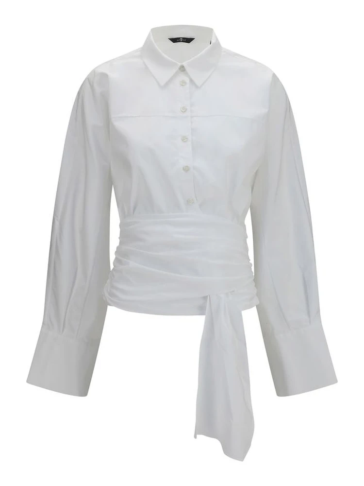 White Cotton Dress Shirt